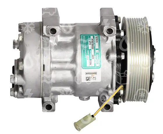 kompresor SANDEN 7H15, řemenice 132 mm - PV8, 24V, OEM 8191892